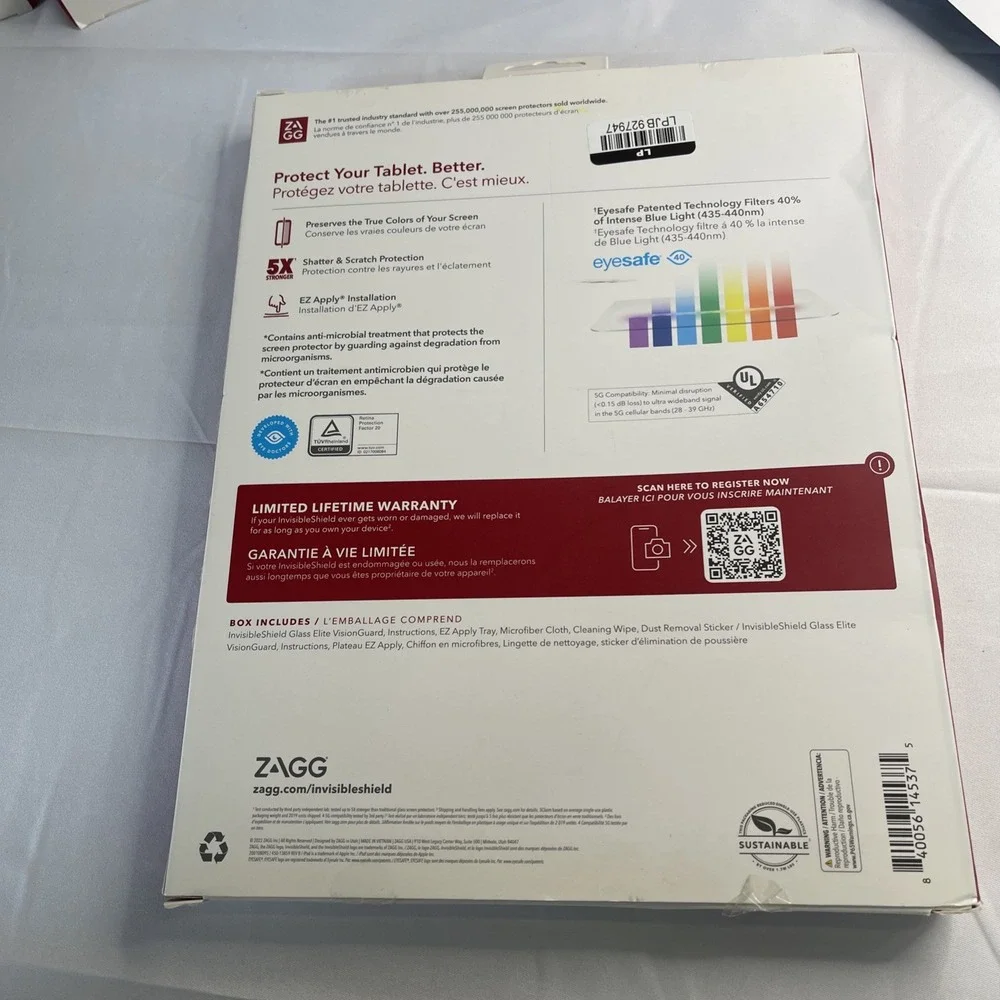 Zagg Glass Elite Visionguard Screen Protector iPad Pro 11